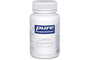 Pure Encapsulations - Luteina Zeaxantina - Miscela di Carotenoidi - Integratore a Base di Vitamina C, Luteina e Zeaxatina - Estratto di Semi di Mirtillo e Uva - 30 Capsule