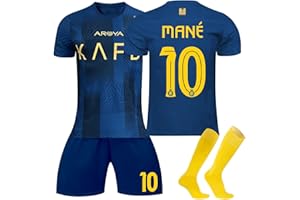 VVNHJA Football Kit for Kids Football Jersey Kit for Kids and Aldult Football Kit Jersey Football Set Shirt Shorts Sock Home Shirt Football Tracksuit for Mens and Boys Football Training Tracksuit