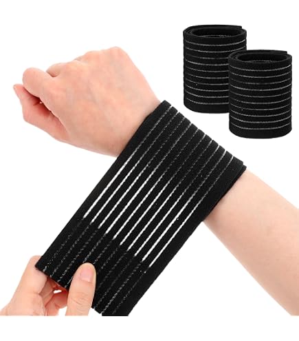 Bluelans Fascia Elastica Per Polso – Supporto Regolabile Per Sport E Palestra (Unisex) - 3