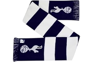 THFC Official Tottenham Football Crest Football Fans Bar Scarf (100% Acrylic)