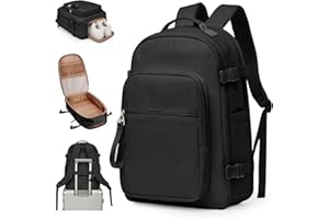 bergsalz Schwarz Reiserucksack Damen Ryanair Handgepäck 40x20x25 Rucksack Damen Herren Arbeit groß Handgepäck Rucksack Wasserdicht Travel Backpack