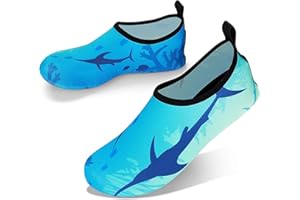 ‎JOTO JOTO Wasserschuhe für Damen Herren Kinder, Unisex Badeschuhe Strandschuhe Quick-Dry Schnelltrockend Aquaschuhe Schwimmschuhe Surfschuhe Barfuß Schuhe