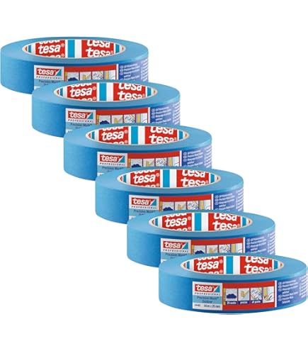 Tesa precisiecrêpe 4440 voor buiten UV plus Tesa precisiecrêpe 4440 voor buiten UV plus