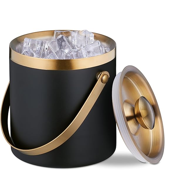 Pinza Per Ghiaccio In Acciaio Inossidabile - Da Cucina Per Cubetti, Anti Scivolo, Oro