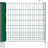 Filet Pour Volailles AKO PoultryNet Premium 25 M, 106 Cm, 8 Piquets Renforces 2 Pointes Vert Sans Electricite