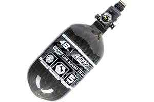 HK Army Aerolite Carbon Fiber HPA Paintball Tank Air System - 48ci / 4500psi