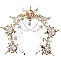 BLESSUME Halo Crown Stirnband - Haaraccessoire Für Cosplay, Halloween & Partys