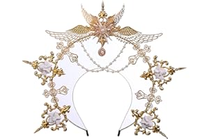 BLESSUME Mary Halo Corona Headband Goddess Donne Halloween Costume Headpiece