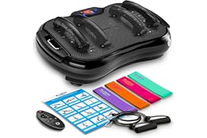 Plataforma Vibratoria Ultra de Bluefin Fitness Máquina de Ejercicios para en Casa