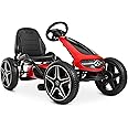 DERAK Rev Up Your Child's Playtime with XMX610 Kids Pedal Go Kart Officially Licensed and Built for Adventure - Bikes (Red)