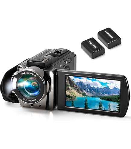 Buy Vivitar 4K Digital Camcorder Black DVRE401-BLK-STK-4 Online at