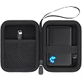 Khanka Étui Rigide pour INIU 10000mAh 45W Power Bank | Compatible avec INIU P41 P41L P50 P55 P55L P73 P771 P781 Chargeur Portable;Étui Rigide de Rangement,Noir,Étui uniquemen