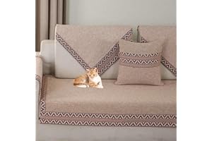 Racib Funny Fuzzy Corner Non Slip Sofa Cover,Velvet Sofa Covers Waterproof Sofa Slipcovers Couch Covers dog protector Apply To L Shape 1 Seater 2 Seater 3 Seater 4 Seater Sofa,1-70x120cm