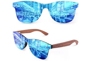 GQUEEN okulary przeciwsłoneczne, drewniane, męskie, damskie, polaryzacyjne, retro, UV400