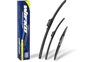 ‎WIFKO Wifko Scheibenwischer Kompatibel für Ford Fiesta MK7 2009-04.2017, Wischerblätter Vorne + Hinten, Set Frontscheibenwischer und heckscheibenwischer, Auto Scheibenwischer Zubehör