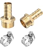 Messing-Schnellverbinder Für Gas & Wasser - 3er Set Für WIG-Schweißmaschinen