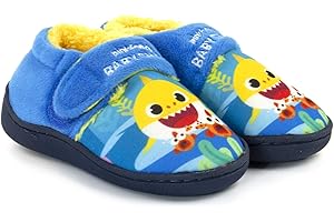 Baby Shark Pinkfong Pantofole Ragazzi Bambini Blue Song Strap House Shoes