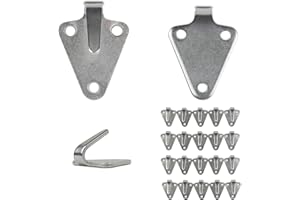 CARGO VA Intelligent Vehicle Accessories CargoVA - 20 Dreiloch Planenhaken - Besonders Rostbeständige Abspannhaken - Netzhaken, perfekt für das Befestigen von Anhängernetzen und Planen