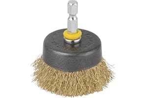 wolfcraft Cepillo de copa de alambre de latón I 2112000