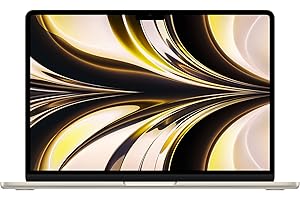 Apple 2022 Ordenador Portátil MacBook Air con Chip M2 Pantalla Liquid Retina de 13,6 Pulgadas, 8GB de RAM, 512 GB de Almacenamiento SSD, Teclado retroiluminado, Color Blanco Estrella