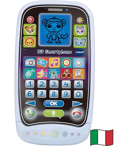 Infini Fun - Il Mio Primo Vero Duo Di Telefonini Giocattolo Con Bluetooth, Chiamate Reali, Bilingue Francese/Inglese, 4 Modalità Di Gioco, Dai 12 Mesi - 2