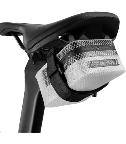 SILCA Seat Capsule Premio | Sac de vélo avec système de fermeture BOA | Fermeture éclair YKK étanche | Pochette de rangement pour selle de vélo | Sac