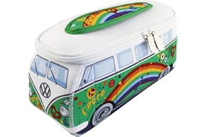 BRISA VW Collection - Volkswagen Combi Bus T1 Camper Van 3D Trousse de Maquillage, Sac à cosmétiques/de Culture, Nécessaire de Toilette, Étui de Voyage, Pochette Universel, Lunch-Box, Porte-Crayon
