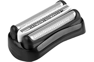 UOWW 32B Series 3 Electric Shaver Replacement Head Compatible with Braun S3 3000s, 3010s, 3040s, 3050cc, 3080s, 3090cc, 310s, 320s, 330s, 340s, 350cc, Foil & Cutter Razor Heads, Black