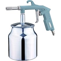 Pistola Sabbiatrice ABAC G-561H Per Compressore - Ugello 6mm, 8 Bar, 1m Tubo - Foto 9