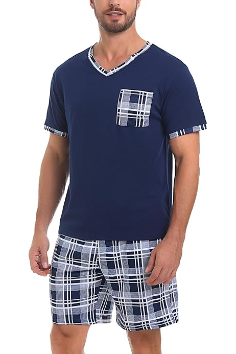 Pyjama Court Amazon Bas De Pyjama Homme Pyjama Homme Ete Ekouaer