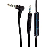Bose QuietComfort 25 Kopfhörer-Kabel mit Inline-Mikrofon und Fernbedienung für Samsung/Android Gerät, schwarz