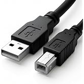 Furalis USB to USB-B Yazıcı Tarayıcı Printer Kablosu (1.5 METRE) - PC ve Laptop ile Yazıcı Ara Bağlantı Data Kablosu - MIDI K
