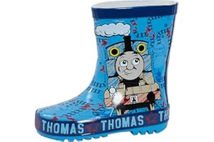 Thomas The Tank Engine Boys Rubber Wellington Boots Kids Wellies Rain Snow Boots