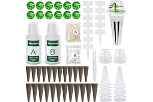 HUIKUANGEU Wachstumsschwämme,Ersatz-Zuchtschwämme,Hydroponische Anzuchtsysteme Kit,Hydroponic Site Grow Kit,Hydroponisches Anzuchtsystem,Pflanzenschwamm,Replacement Grow Pod,für Indoor und Garden
