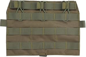 GYDEHUTJ Tactical QD Front Molle Pouch Panel Zdejmowana klapa JPC AVS Vest System Component