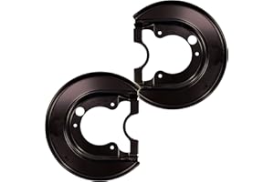 ‎ATEC GERMANY BESTPRICE 2x Ankerblech hinten links & rechts Spritzbelch Deckblech für Bremsscheibe Kompatibel mit AUDI A3 (8L1), TT (8N3) (8N9), SKODA OCTAVIA 1 (1U2, 1U5) VW BORA (1J2)(1J6), GOLF 4 (1J1)(1J5)