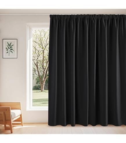 YSTELLAA Waterdicht Gordijnen Set Van 2, 140x240cm(B X H), Warmte