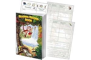 PRIMARY TEACHING SERVICES LTD 1 Jungle Themed 40 Page Reading Record Book A5 Primary Teaching Services