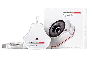 Datacolor SpyderX Pro - Calibrazione del Monitor Progettata per Fotografi e Designer (SXP100), Bianco, metallo