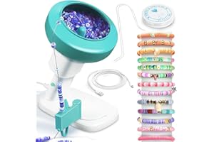 Goody King Clay Perlen Spinner Bead Spinner Ideal für Armbänder Schnelle Perlenmaschine für Schmuckherstellung