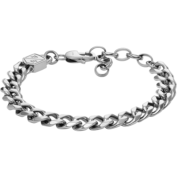 Fossil Jewelry Two Tone Bracelet JF04138998 For Men : Amazon.in