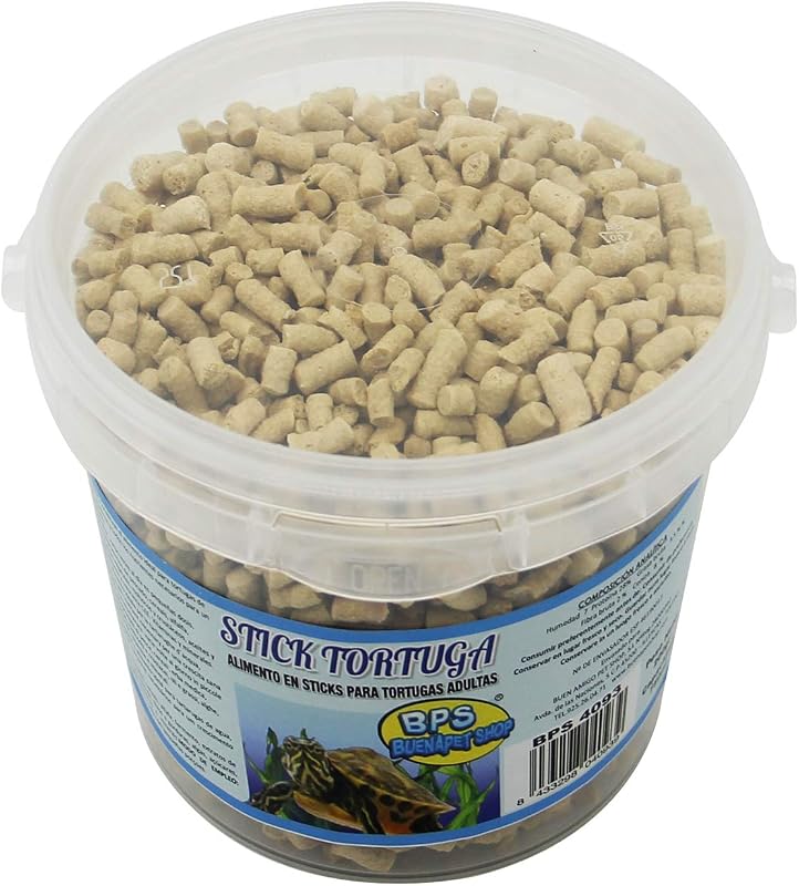 BPS Alimento Comida para Tortugas en Sticks para Turtle Terrapin Food 5 Diferentes Modelos para Elegir (Alimento Stick 750ml) BPS-4093