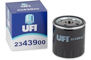 UFI Filters, Filtro Olio 23.439.00, Filtro Olio per Ricambio, Adatto a Auto, Applicabile su Diversi Modelli Citroen, Fiat, Ford, Lancia, Opel, Peugeot, Suzuki, Toyota e Vauxhall