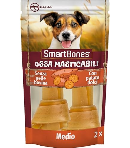 SmartBones Osso Per Cani Grande - Snack Al Pollo, Senza Pelle Bovina