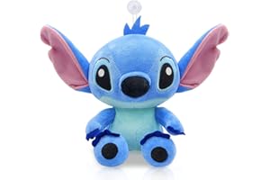 LGZIN Stitch Peluche Juguetes Azul, Peluche Stitch Lilo, Dibujos Animados Animales de Peluche, Muñecas de Animales Suaves Juguetes para Regalo de Cumpleaños para Niñas y Niños (Azul)