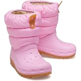 Crocs 207684 Classic Neo Puff Boot T Pembe &Ccedil;ocuk Bot