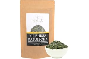 Kirishima Kabusecha 100 g, First Flush Kabuse Sencha zielona herbata japońska, zielona herbata luźna TeaClub Green Tea