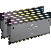 メモリー CORSAIR DOMINATOR TITANIUM 6000MHz 64G CORSAIR DOMINATOR TITANIUM RGB DDR5 64GB (2x32GB) DDR5
