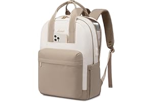 LOVEVOOK Laptop Backpack Womens, 15.6 inch Fashion Rucksack Bag for Women, Waterproof School Bags with USB Port, Ladies Back Pack for Uni College Travel, Work Bag for Office Teacher Nurse