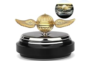 MECHANIKER Solarenergie-Auto-goldenes Fidget-Spinner-Spielzeug, Auto-Lufterfrischer mit Sonnenschein zum Stressabbau, Schreibtisch-Büro-Auto-Armaturenbrett-Dekor, Geschenk für Männer und Frauen